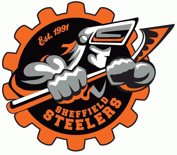 Sheffield Steelers 2003-2009 Primary Logo iron on transfers for T-shirts
